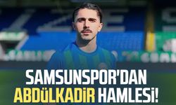 Samsunspor'dan Abdülkadir Ömür hamlesi!