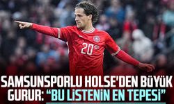 Samsunsporlu Carlo Holse'den büyük gurur: “Bu listenin en tepesi”