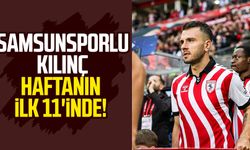 Samsunsporlu Emre Kılınç haftanın ilk 11'inde!
