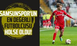 Samsunspor'un en değerli futbolcusu Carlo Holse oldu!