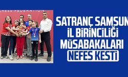 Samsun’da satranç heyecanı zirveye ulaştı