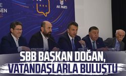 SBB Başkan Halit Doğan, vatandaşlarla buluştu
