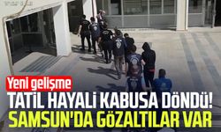 Tatil hayali kabusa döndü! Samsun'da gözaltılar var: Yeni gelişme
