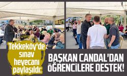 Başkan Mustafa Candal'dan YKS'ye giren öğrencilere destek!