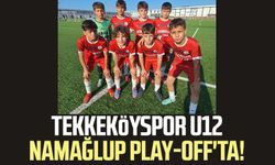 Tekkeköyspor U12 namağlup Play-Off'ta!