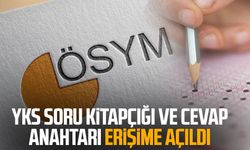 YKS soru kitapçığı ve cevap anahtarı erişime açıldı