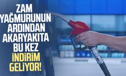 Zam yağmurunun arından akaryakıta bu kez indirim!