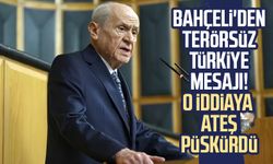 Bahçeli'den Terörsüz Türkiye mesajı! O iddiaya ateş püskürdü