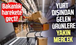 Bakanlık harekete geçti: Yurt dışından gelen ürünlere yakın mercek