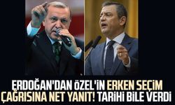 Erdoğan'dan Özel'in erken seçim çağrısına net yanıt! Tarihi bile verdi