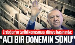 Erdoğan'ın tarihi konuşması dünya basınında yer aldı