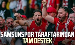 Gurbetçi taraftarlardan Samsunspor'a tam destek!