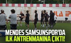 Joe Mendes Samsunspor'da ilk antrenmanına çıktı!
