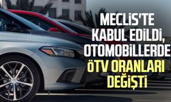 Otomobillerde yeni ÖTV düzenlemesi: Meclis'te kabul edildi