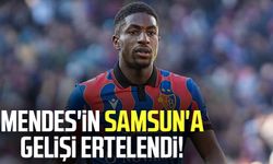 Joe Mendes'in Samsun'a gelişi ertelendi!