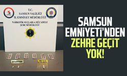 Samsun Emniyeti'nden zehre geçit yok!