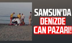 Samsun Terme'de denizde can pazarı!