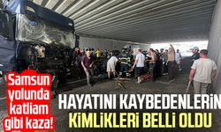 Samsun yolunda katliam gibi kaza! Hayatını kaybedenlerin kimlikleri belli oldu