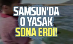 Samsun'da balık avı yasağı sona erdi!