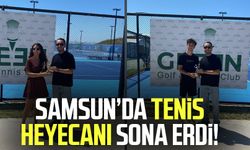 Samsun’da tenis heyecanı sona erdi!