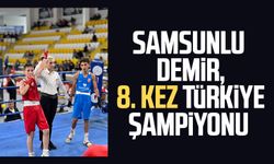 Samsunlu Berkay Sezgin Demir, 8. kez Türkiye Şampiyonu