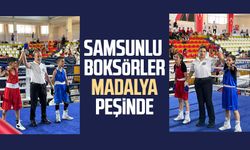 Samsunlu boksörler madalya peşinde