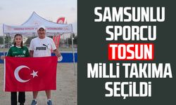 Samsunlu sporcu Yağmur Tosun milli takıma seçildi