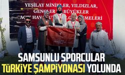 Samsunlu sporcular Türkiye şampiyonası yolunda