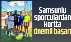 Samsunlu sporculardan kortta önemli başarı