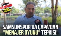 Samsunspor'da Fuat Çapa'dan "menajer oyunu" tepkisi!