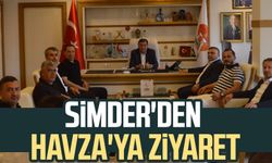 SİMDER yöneticilerinden Havza ziyareti