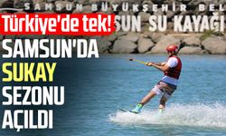 Türkiye'de tek! Samsun'da SUKAY sezonu açıldı
