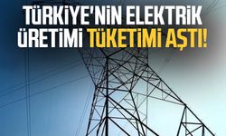 Türkiye'nin elektrik üretimi tüketimi aştı!