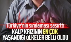 Kalp krizinin en çok yaşandığı ülkeler belli oldu: Türkiye bakın kaçıncı sırada