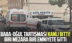 Baba-oğul tartışması kanlı bitti!