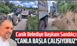 Canik Belediyesi'nden üstyapı ve altyapı yatırımları: "Canla başla çalışıyoruz"