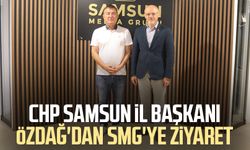CHP Samsun İl Başkanı Mehmet Özdağ'dan SMG'ye ziyaret