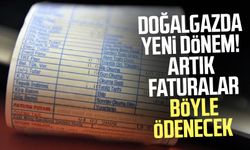 Doğalgazda yeni dönem! Artık faturalar böyle ödenecek