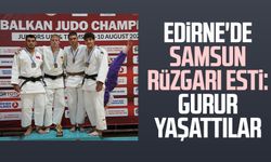 Edirne'de Samsun rüzgarı esti: Gurur yaşattılar