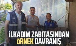 İlkadım Zabıtasından örnek davranış