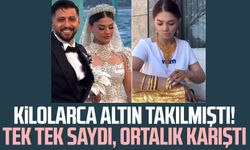 Kilolarca altın takılmıştı! Tek tek saydı, ortalık karıştı
