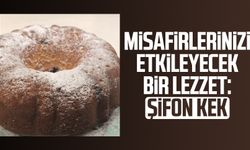 Misafirlerinizi etkileyecek bir lezzet: Şifon Kek