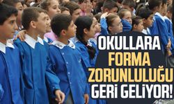 Bakan Yusuf Tekin açıkladı: Okullara forma zorunluluğu geri geliyor!