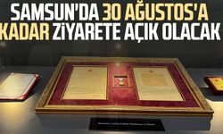SBB duyurdu! Samsun'da 30 Ağustos'a kadar ziyarete açık olacak