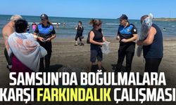 Samsun'da boğulmalara karşı farkındalık çalışması