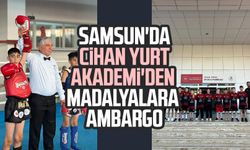 Samsun'da Cihan Yurt Akademi'den madalyalara ambargo