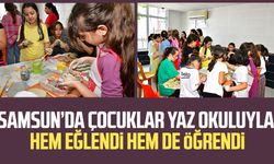 Samsun Büyükşehir Belediyesi’nden çocuklara unutulmaz yaz okulu