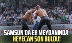 Samsun'da er meydanında heyecan son buldu!