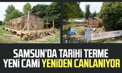 Samsun’da tarihi Terme Yeni Cami yeniden canlanıyor