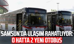 Samsun’da ulaşım rahatlıyor: E6 hattına 2 yeni otobüs